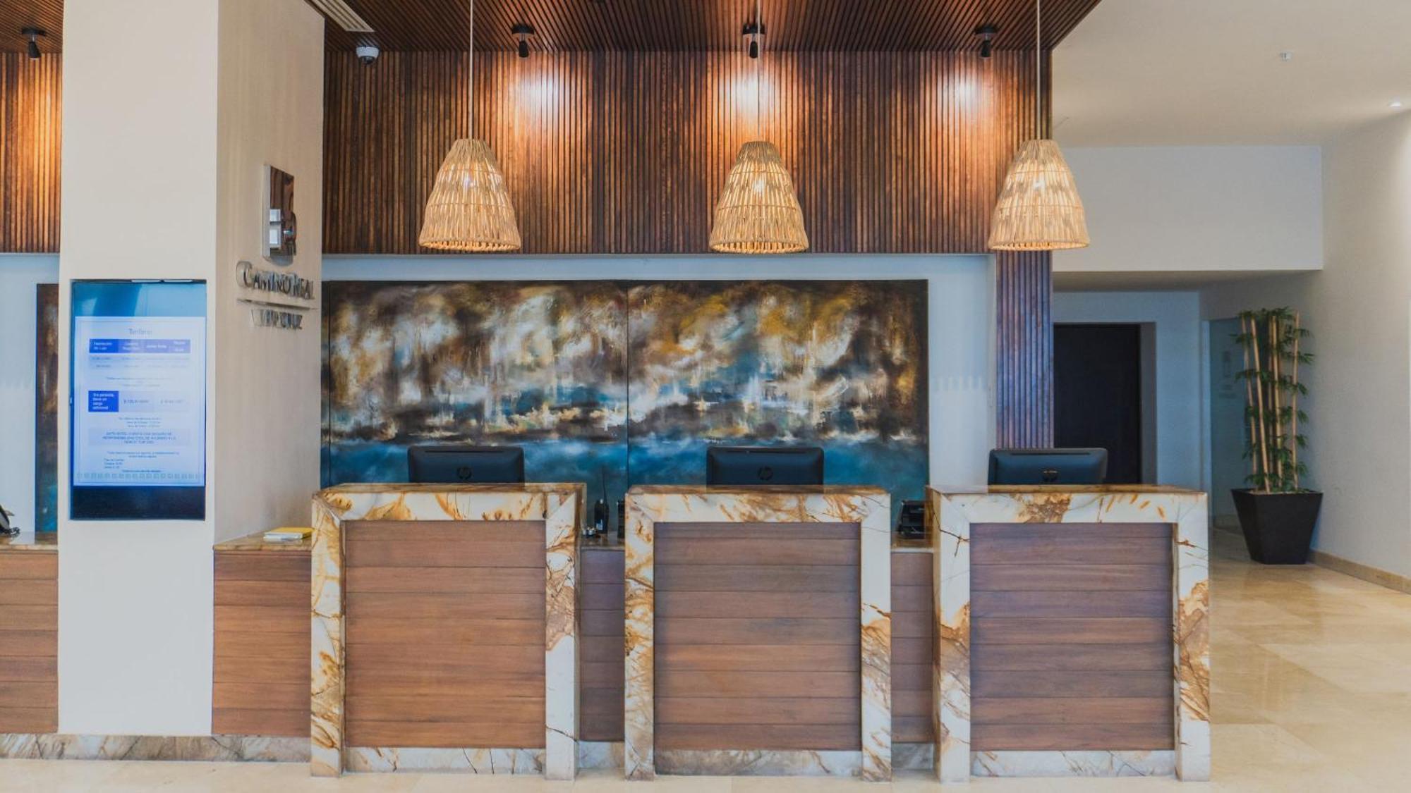 Camino Real Βερακρούζ Εξωτερικό φωτογραφία The lobby of the hotel